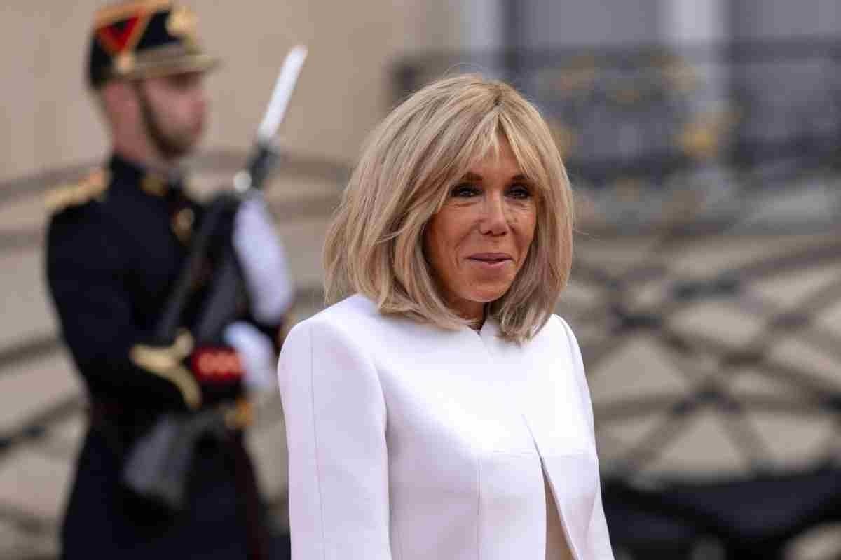 Brigitte Macron ad un evento ufficiale 
