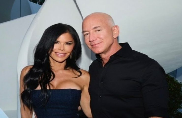Lauren e Jeff Bezos ad un evento 