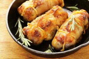 piatto di petto di pollo