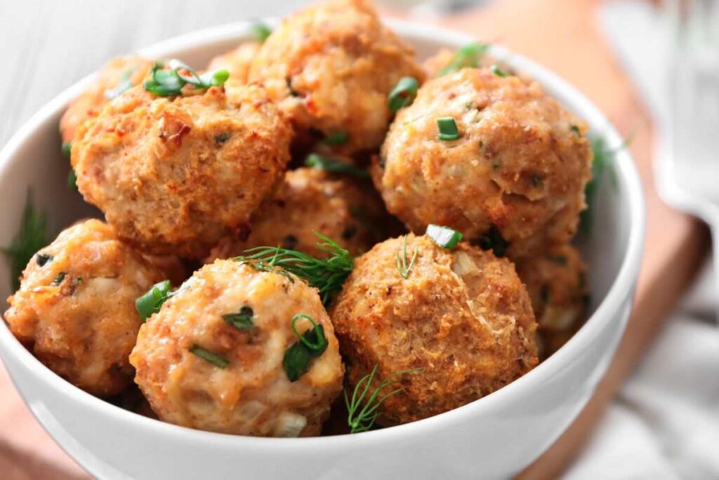 piatto con polpette