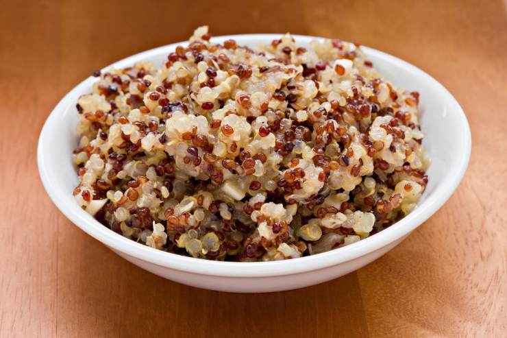 piatto di quinoa 