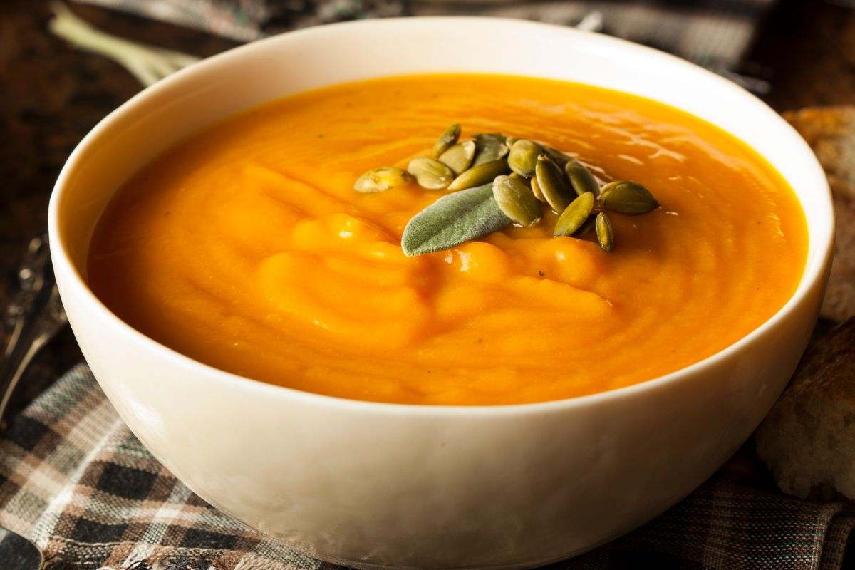 vellutata di zucca e patate