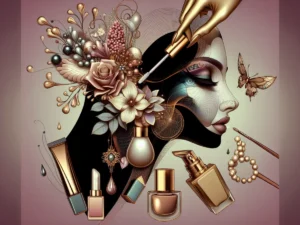 rappresentazione di cosmetici