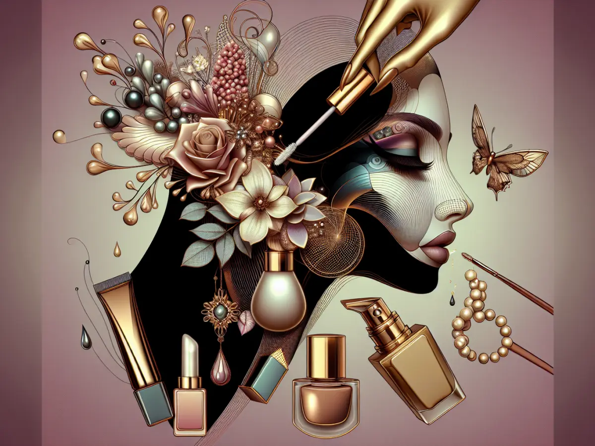 rappresentazione di cosmetici 