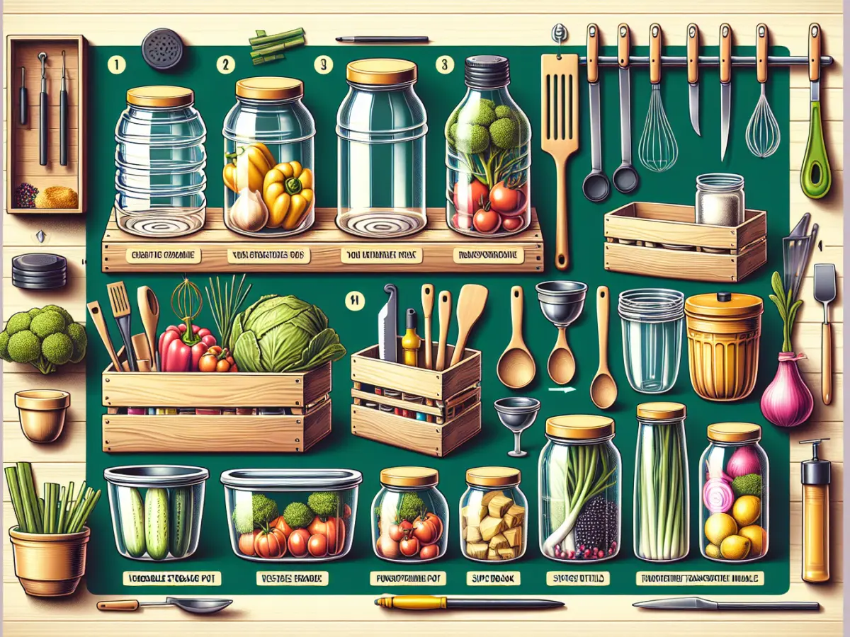 insieme di barattoli su scaffale