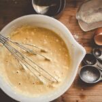 pastella per fritti in preparazione